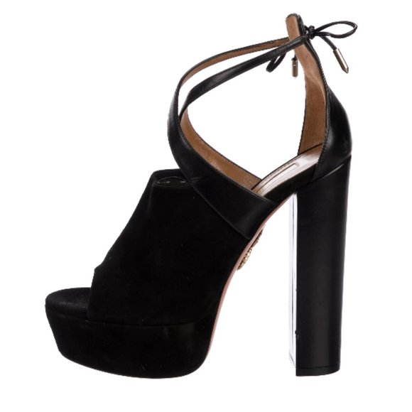 Aquazzura Kaya Platform Sandals size 37/7 - Picture 2 of 6